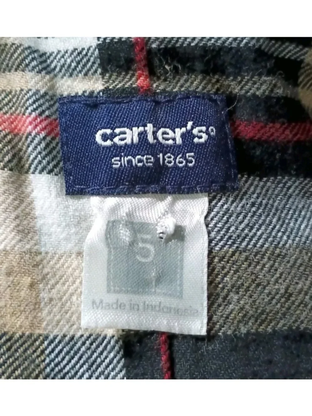 Carter's Boys Flannel Lined Corduroy Blazer Jacket 5 Cotton Vented Pockets Tan